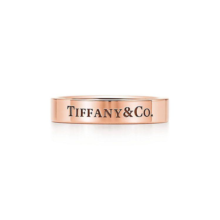 Tiffany & Co. Prsten s gravírovaným logem Dámské prsteny GRP08841