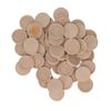 50pcs Round Wood Pendant Trays Wood Unfinished Surface Pendant Base Tray 30mm Jewelry Making Supplies Photo Jewelry