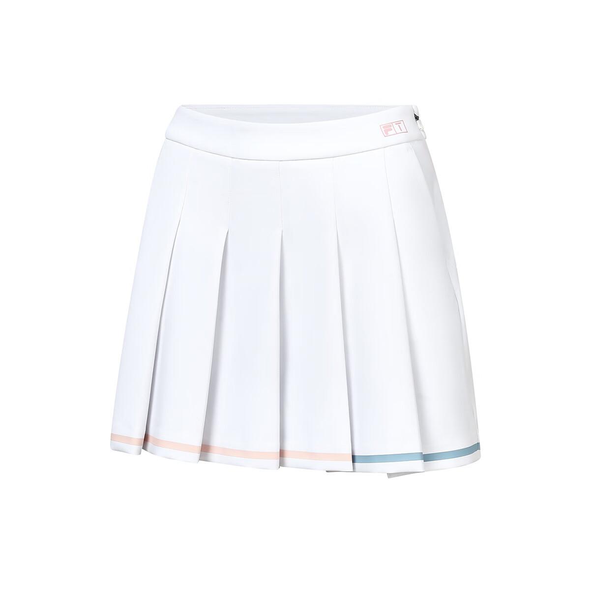 

FILA Golf Loose Pleated Casual Skirt Women skirts Jade-White A11W245307F-WT M