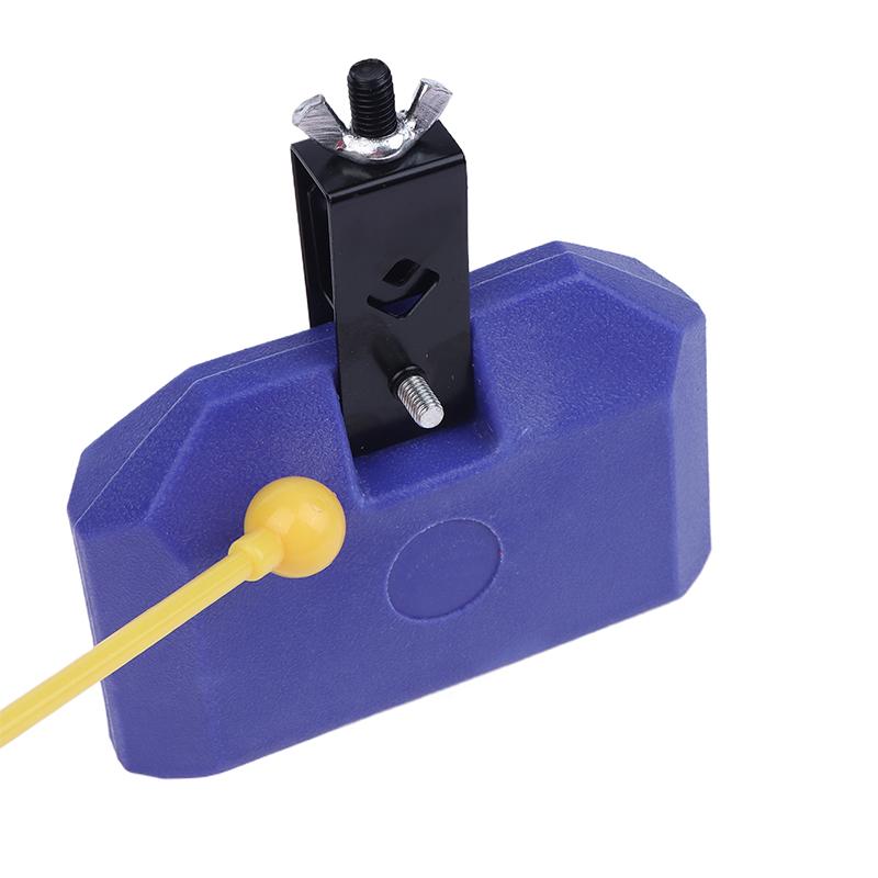 Cowbell Clapper Drum With 1 Hammer Pitched Durable Treble Jazz Drum Abs Bell Percussion Instruments Accessories Drums Part