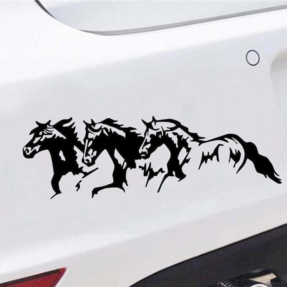 Waterproof Car Sticker Black Decoration Sticker PET Material