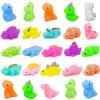 Cute Soft Rubber Dinosaur Squeeze Toy - Stress Relief & Novelty Gift