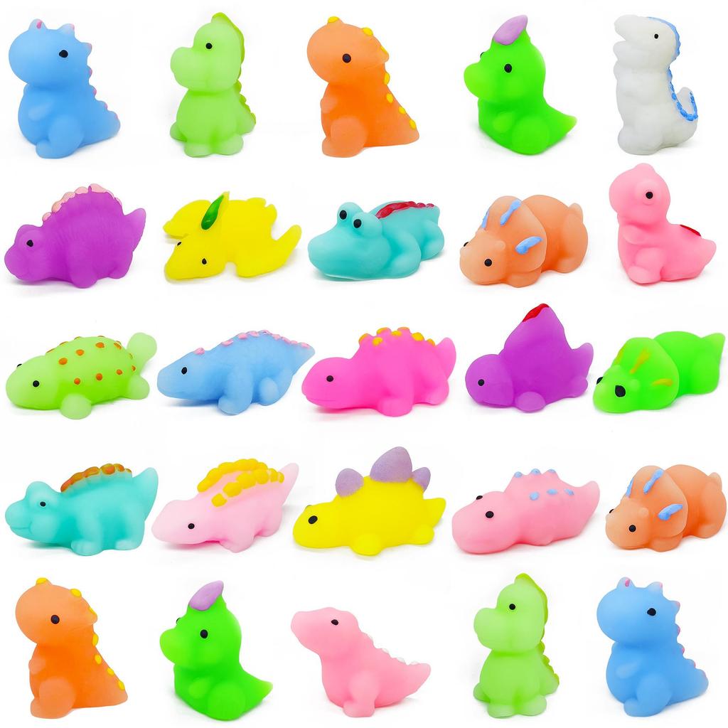 Cute Soft Rubber Dinosaur Squeeze Toy - Stress Relief & Novelty Gift