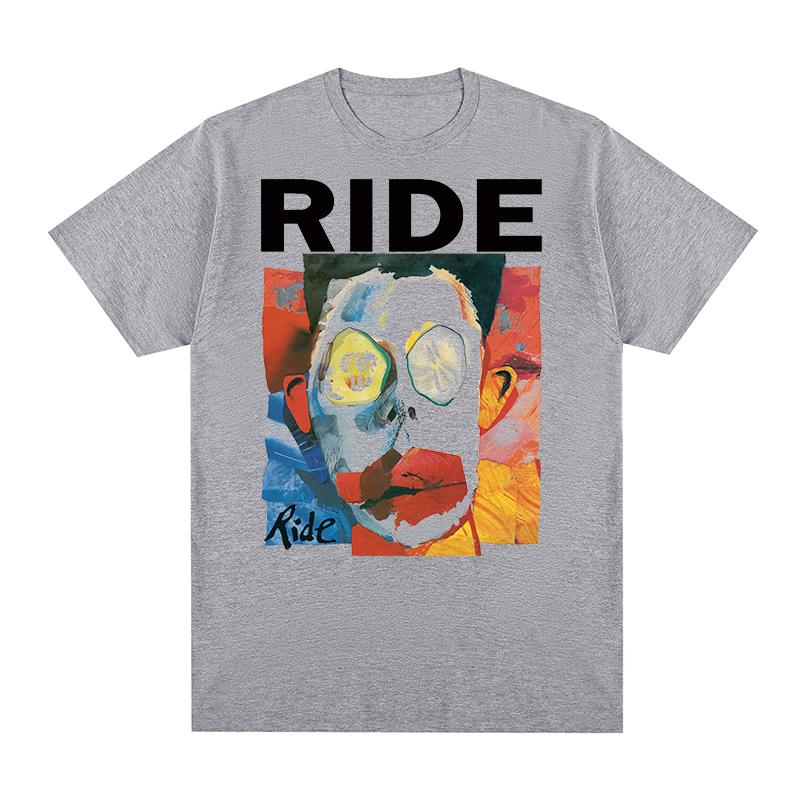 Ride Vintage tshirt Going Blank Again Shoegaze Indie Rock Slowdive Band Cotton Men T shirt New TEE TSHIRT Womens tops