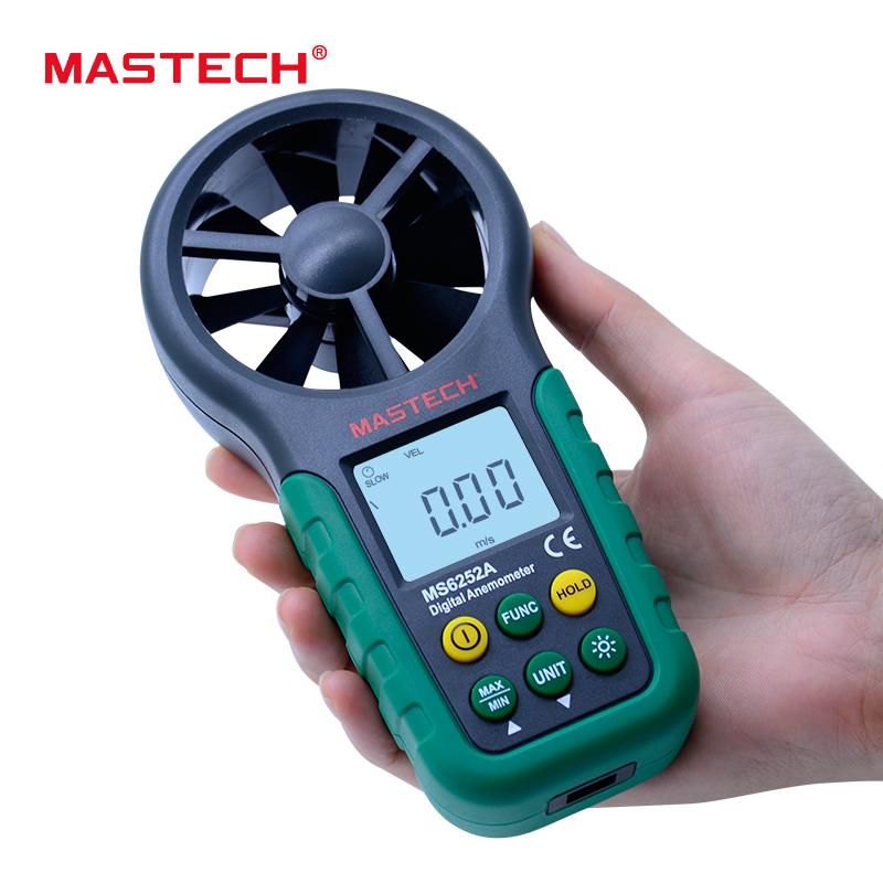 Buy Mastech Ms6252a Handheld Digital Anemometer Wind Speed Meter Air Flow Tester Air Volume Measure Tm At Affordable Prices Free Shipping Real Reviews With Photos Joom
