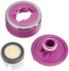 Zojirushi (ZOJIRUSHI) Stainless Steel Water Bottle, 0.2L, Amethyst, Small Capacity, with Disassembly Cap, SM-EC20-VC