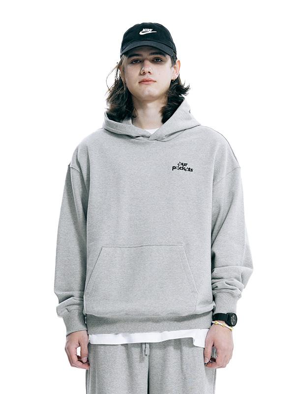 Наша худи с логотипом Signature Pockets (серый) Gray/Xl