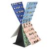 Großer Pin-Ausstellungsständer Klappdeckel-Abzeichen-Ausstellungskoffer Schuhanhänger-Halter Schmuckorganisator