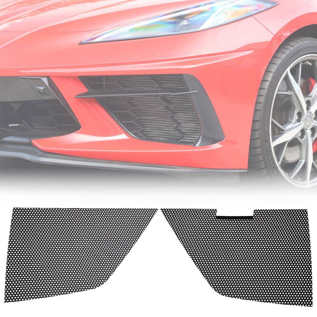 Hochwertiger Lufteinlassgitter-Schutz Für Front-/Seitenkühlerabdeckung Passend Für Chevrolet Corvette C8 2020-2022 Zubehörteil