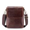 Men's Single-shoulder Bag Made of Cowhide and Men's Crossbody Bag Made of Genuine Leather