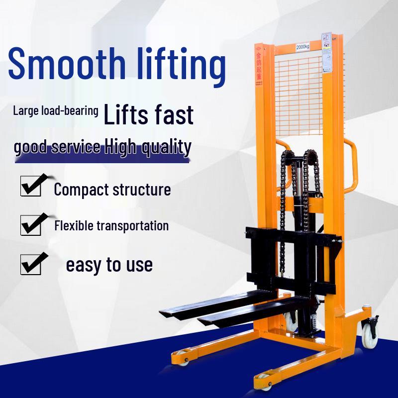 Electric Hydraulic Reach Stacker - 1 Ton Capacity