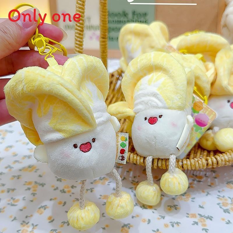 Plush Vegetable Keychain With Carrots Garlic Mushrooms For Kids And Backpack Decor
