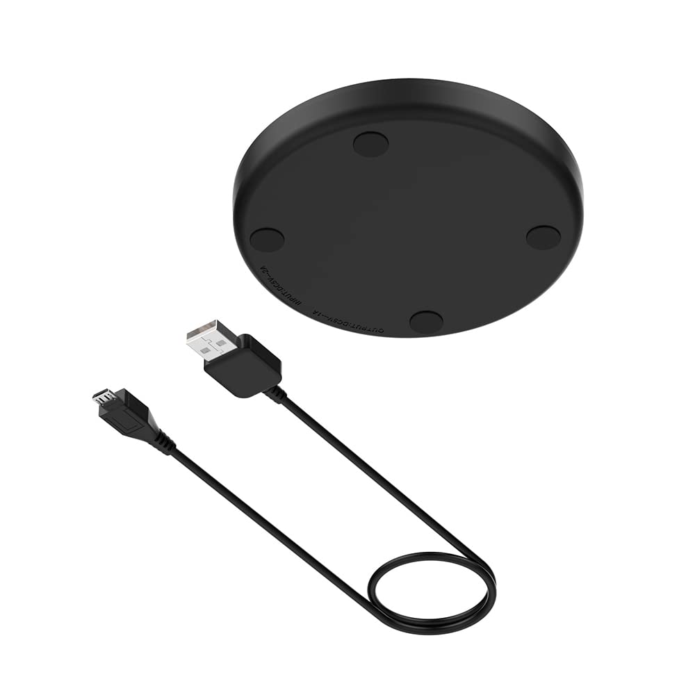 XBERSTAR BOSE Bluetooth Speaker Charger, SoundLink Revolve/Revolve+ Charging Cradle, Triple Black