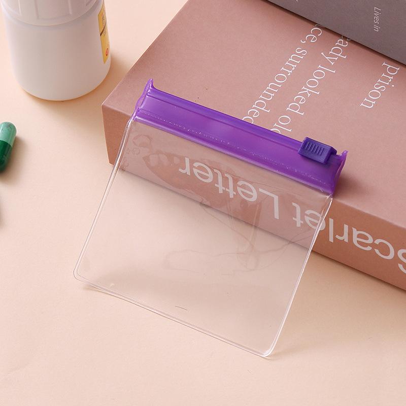 20Pcs Reusable Zippered Pill Pouch Bags Portable Travel Mini Small Med Organizer Waterproof Lightweight For Daily Medication