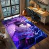 Naruto Anime Rug Carpet Large Area Rug Non Slip Washable Floor Mat Gamer Room Bedroom Home Decor -QJY