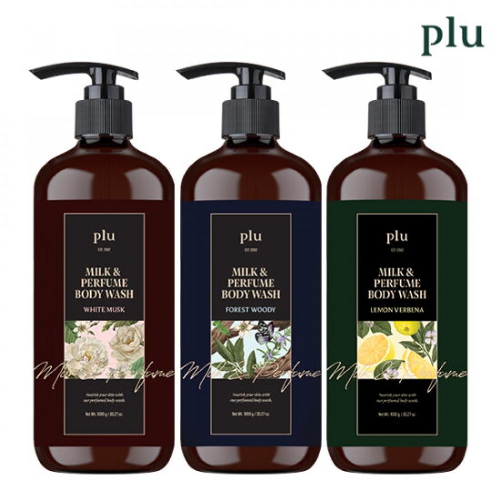 Plu Milk And Perfume Body Wash Woody 1 Lemon 1 Musk 1 1000g 3