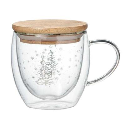 Sian Borosilicate Glass Double Wall 220ml Mug