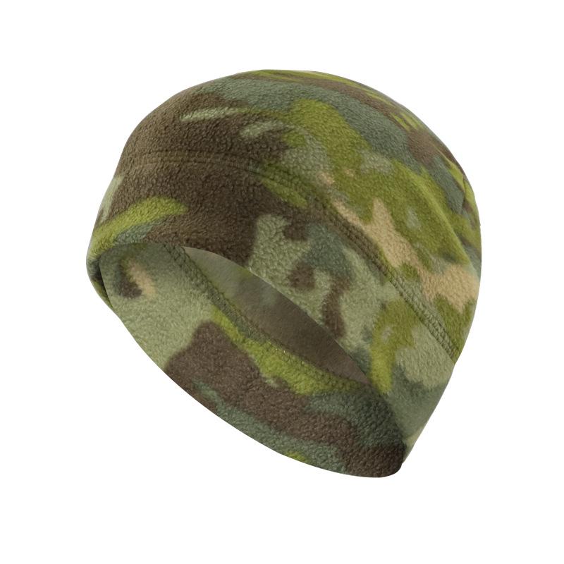 Winter Fleece Camouflage Ski Hat with Ear Protection