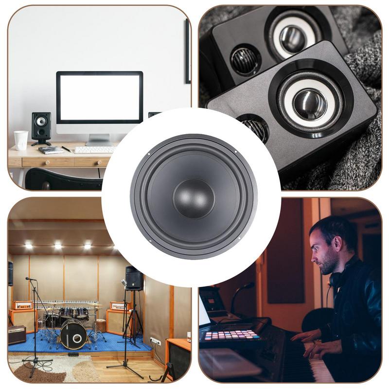 Woofer Driver 3-12inch Booster Speaker Replacement Passive Designed Speaker Radiator Designed For Home And Mobile Audio