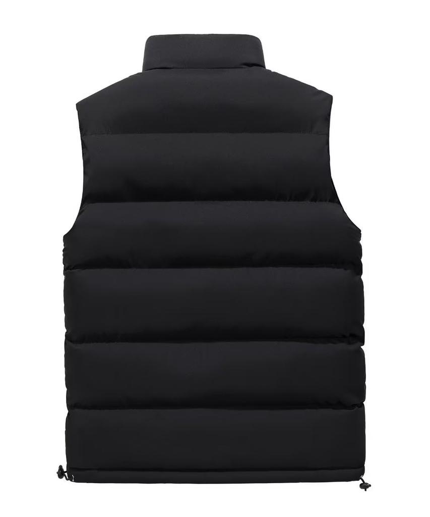 inotenka Down Padded Vest with Plus Sleeveless Cold Weather Warm for and Winter Men's Vest, Stand-Up Collar, Size, Outdoor, Jacket, Protection,