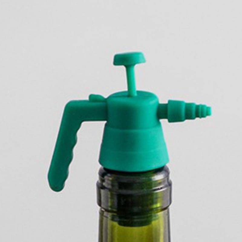 Creative Silicone Nozzle-Shaped Wine Saver Stoppers Wine Bottle Sealer for Home Restaurant Shops Flexible Wine Preserver
