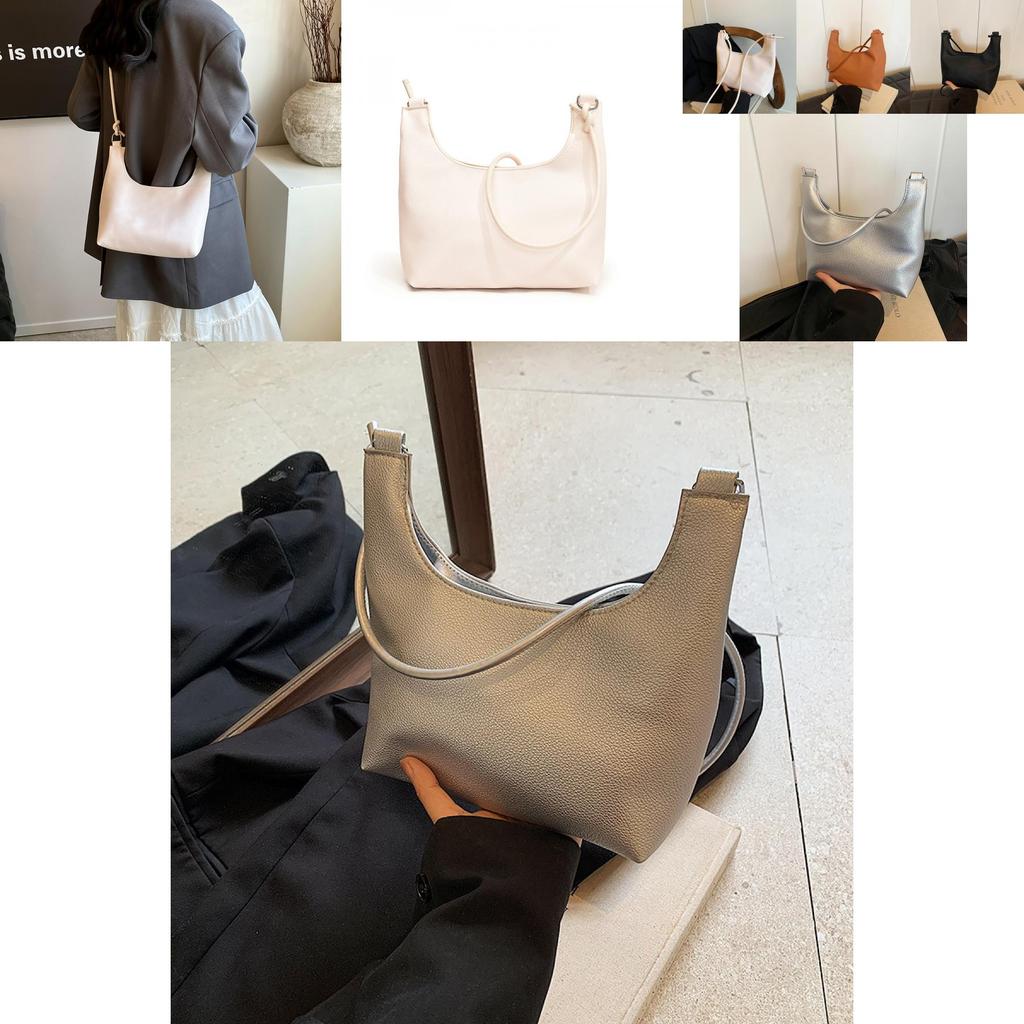 Elegant Lightweight Tote Bag Chic Summer Shoulder Crossbody Pu Handbag