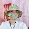 Premium Summer New Hat Mask Integrated Sun Hat Sun Protection Large Brim Mask Veil Summer Tea Picking Cycling