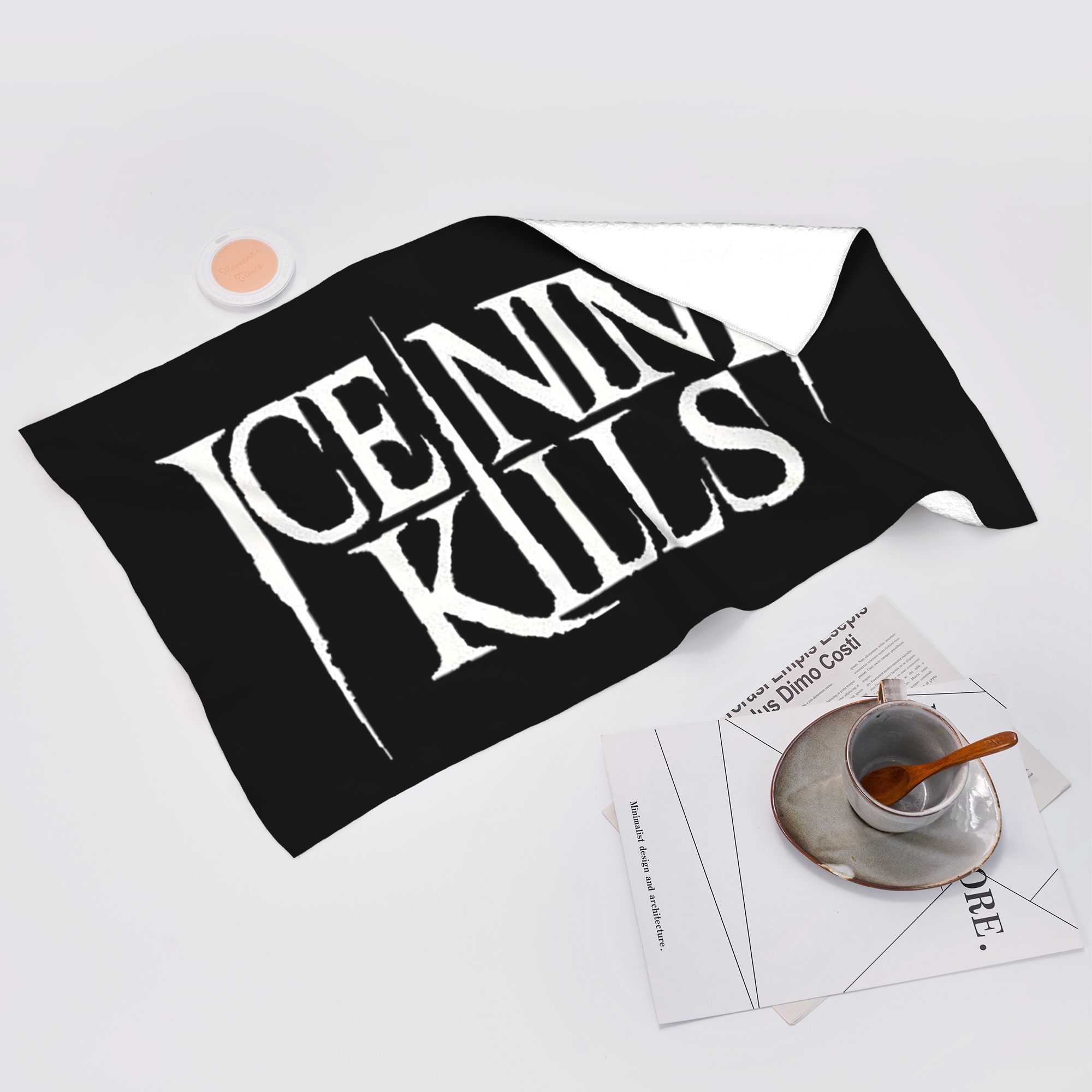 Ka Chen Muxi White Ice Nine Kills Soft Face Towel Quick Dry Pool Bath Cotton Towels Absorbent