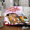 Mr Bean Entspannt auf Stranddecke Weich und Gemütlich Personalisierbares Namensgeschenk Für Alle Feiertage Heimdeko Büro Nickerchen Outdoor Urlaubsgeschenk Verspieltes Design Polyester