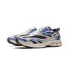 Li Ning Fuyiao 2.0 V2 Classic Retro Shock Absorption Non-Slip Wear-Resistant Low-Top Casual Running Shoes Men Sneakers Blue Silver Black ARXV001-7
