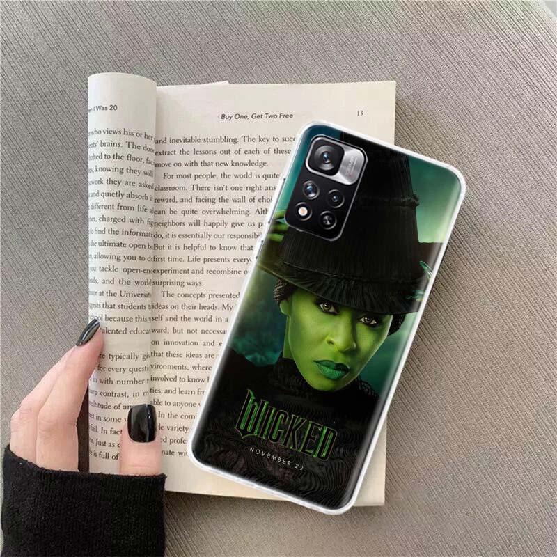 A-Ariana G-Grande Wicked Phone Case For Redmi Note 13 12 Pro Plus 14 15 Pro 5G 11 11T 11E 11S 10 Pro 10S 9 9S Cover Cell Clear T
