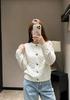 Trendy Knit Nan You Ou Rhombus Hollow Raglan Sleeve Cardigan - New Autumn Collection