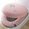 Zipper Style Cushion+lid Cover Bathroom Universal Closestool Seat Case Toilet Seat Cover  Toilet