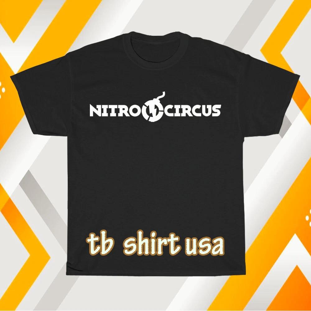 New Nitro Circus Logo Unisex T-Shirt Funny Size S to 5XL L