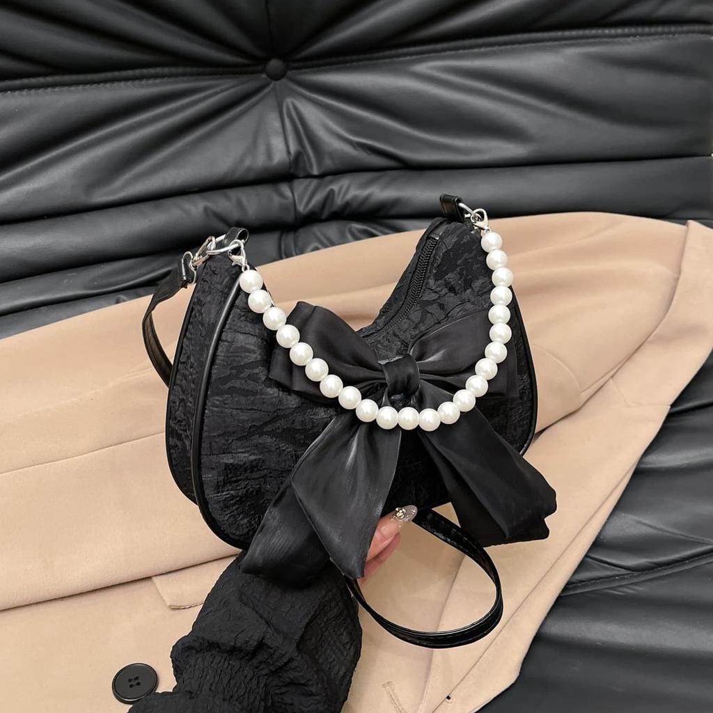 Ladies Elegant Shoulder Bag Bow Tote Bag