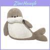 Seal Plush Toy With Long Pile Soft Stuffed Animal Pillow For Kids Gift