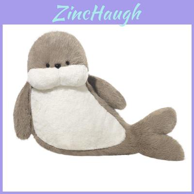 Seal Plush Toy With Long Pile Soft Stuffed Animal Pillow For Kids Gift