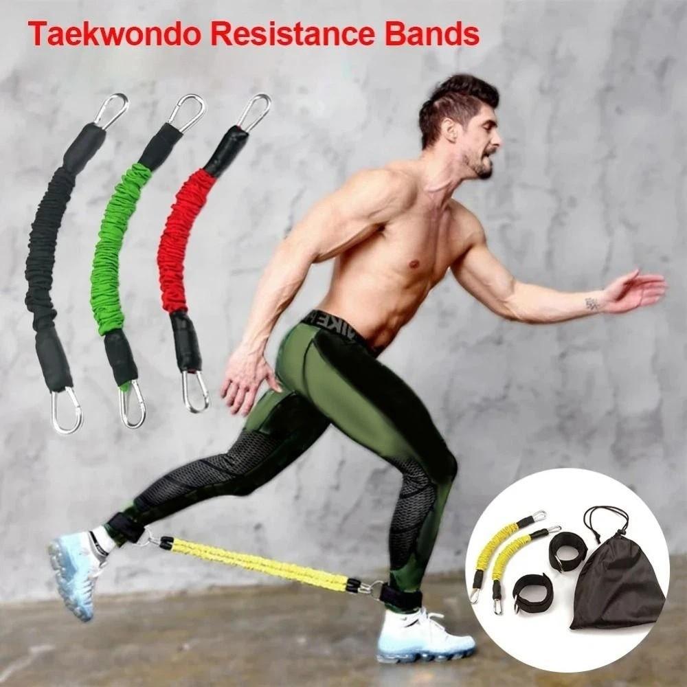 Elastische Widerstandsbänder 20LB-80LB Elastisches Trainingsband Taekwondo Trainingsgürtel Cross Fit