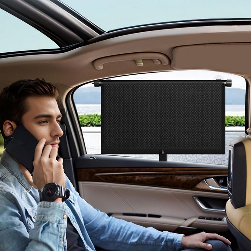 

Car Window Shades Car Privacy Sunshade Single-Touch Retractable UV Protection Automobile Interior Accessories For Hot Weather China Mainland