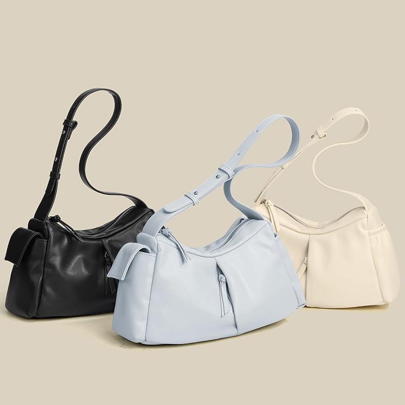 Large Capacity Stylish Commuter Shoulder Bag Minimalist Crossbody Daily Wear