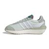 adidas Originals Country Xlg Pelle Versatile Confortevole Durevole Traspirante Low-Top Lifestyle Scarpe Casual da Donna sneaker Bianco Verde IF4236