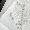 White Mesh Bead To Flower Cloth Sticker Diamond Accessories Clothing Dress Wedding Dress Decorative Cloth Sticker Accessories