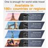 Hochgeschwindigkeits-Reiseadapter für internationale Reisen, 4 USB-Anschlüsse, GaN-Reiseadapter, UK/AU/EU/US