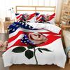 Home Textile Bed Three-Piece Flower Flower Digital Printing Quilt Cover