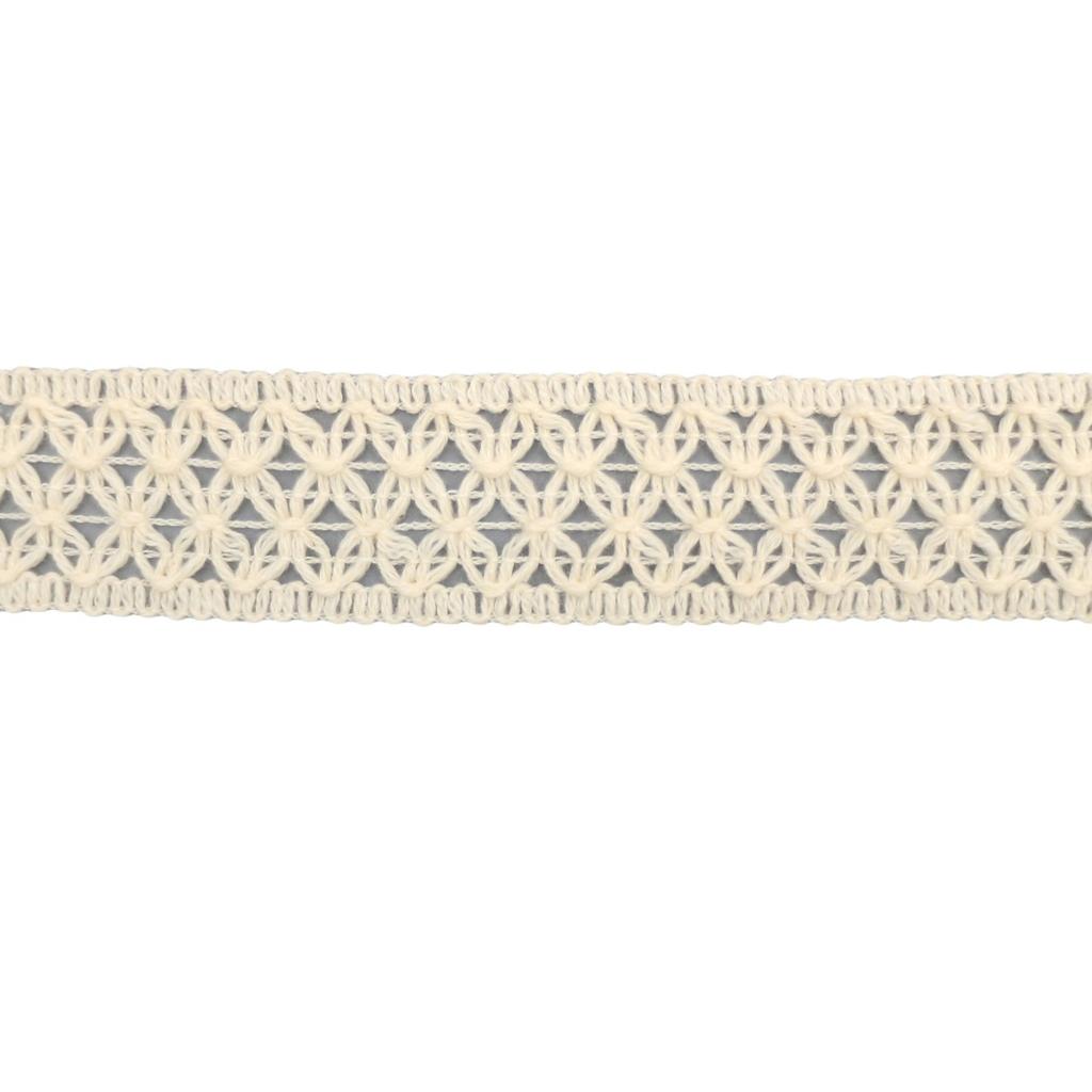 Reis Baumwollfaden Spitze Gehäkelt Jacquard Gurtband, Kleidung Handgemacht DIY Materialien Hochwertige Kinderkleidung Dekoration