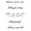 Autocolant tatuaj Merry Lady, font englezesc, autocolant tatuaj henna impermeabil, set de 5 autocolante tatuaj, 5 bucăți, tatuaje cu font