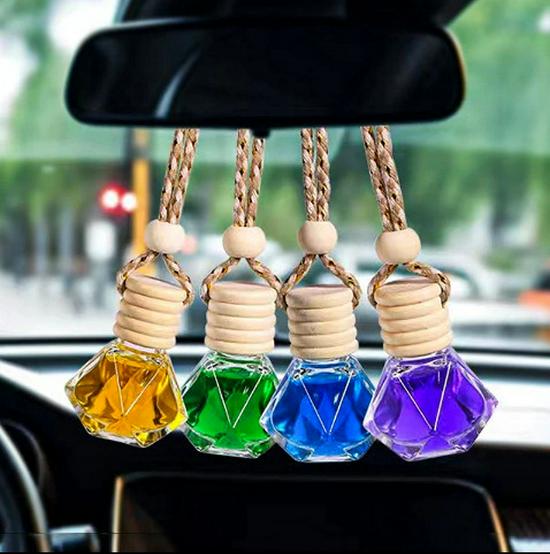 Car Perfume Pendant: Long-Lasting Fresh Scent Air Freshener for Home & Car