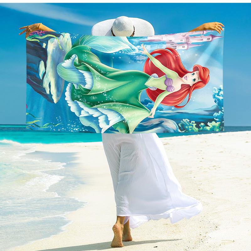 1pc Belles Garden beach towel,quick drying absorbent beach towel,outdoor sports swimming beach towel,Soft and comfortable Y7164