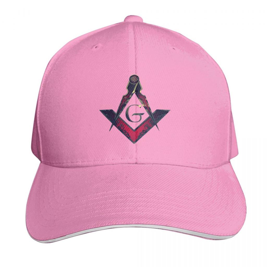 Freemason Compass Masonic Cap Fashion Casual Baseball Caps Adjustable Hat Hip Hop Summer Unisex Baseball Hats Polychromatic