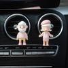New Car Gift Car Perfume Fragrance Cute Cartoon Air Vent Decoration Car Aroma Diffuser Stone Car Interior Ornament Fragrance